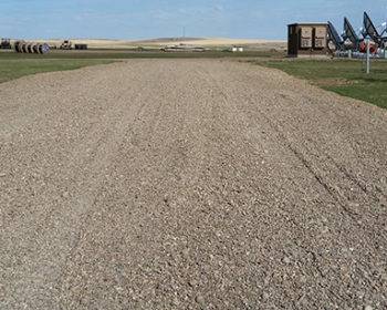 Commercial Aggregate Material at a local Rock Quarry in Montana.