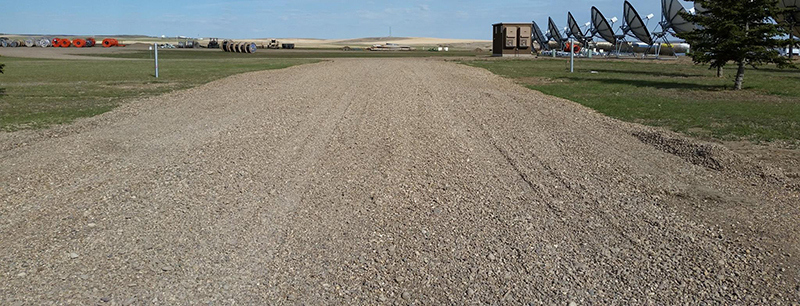 Commercial Aggregate Material at a local Rock Quarry in Montana.