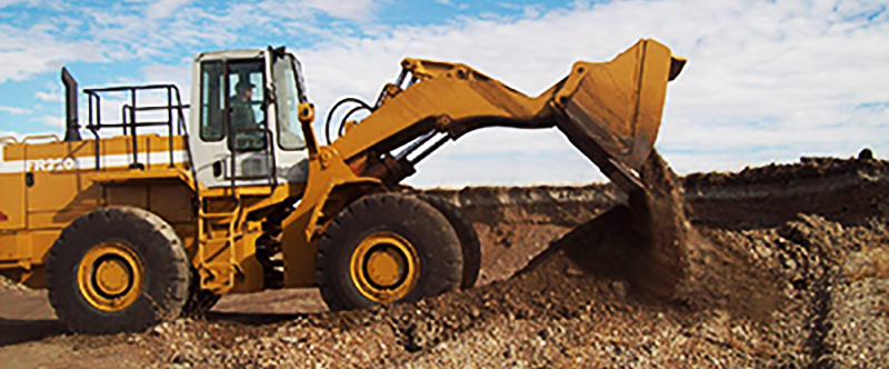 Commercial Aggregate Material at a local Rock Quarry in Montana.