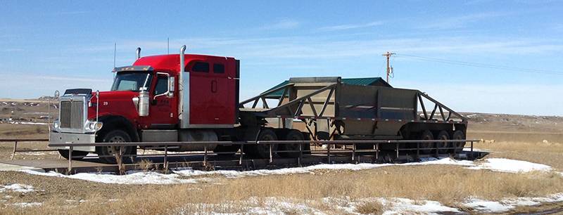 Commercial Aggregate Material at a local Rock Quarry in Montana.